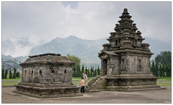 Tempel auf dem Dieng-Plateau 