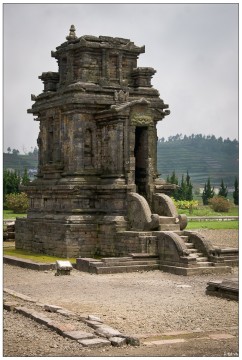 Tempel auf dem Dieng-Plateau 