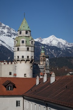 Drei Türme – Münzerturm, Herz-Jesu-Basilika, Jesuitenkirche
